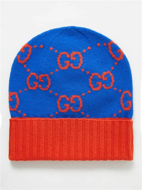 gucci beanie blue